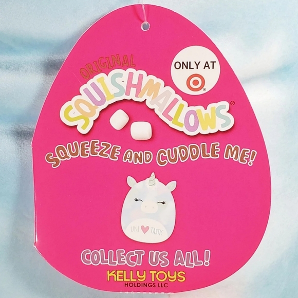 Squishmallow Gwen the Unicorn 16" Ultrasoft Valentine's Day Kids Toy Gift NWT - Picture 10 of 12